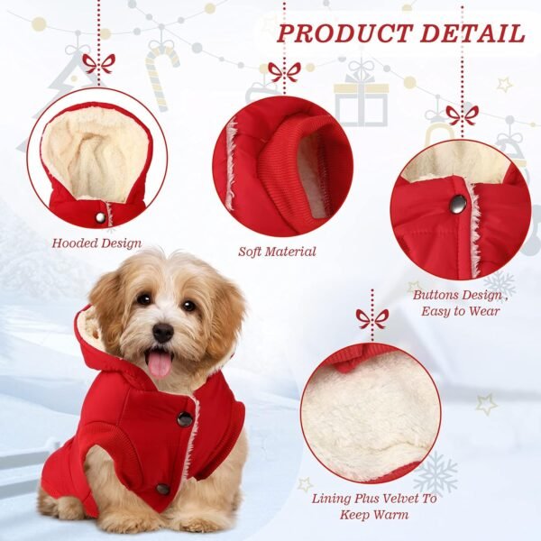 3 Pcs Pet Dog Sweater Jacket Review